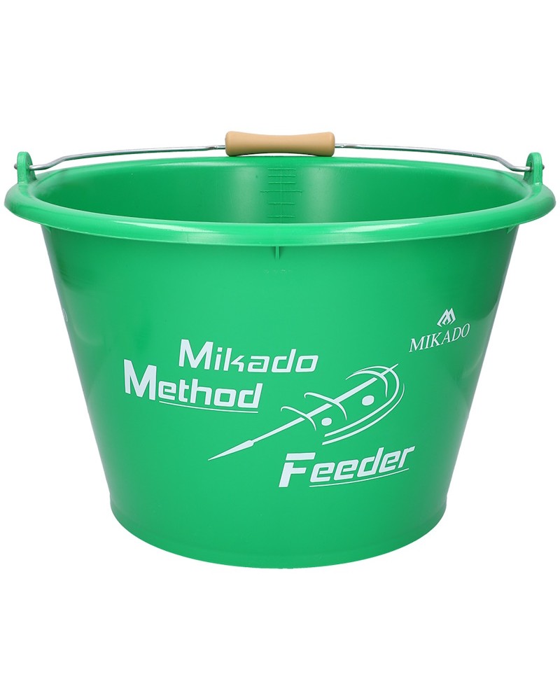 Wiadro Do Mieszania Zanęty Mikado Method Feeder 17L Zielone