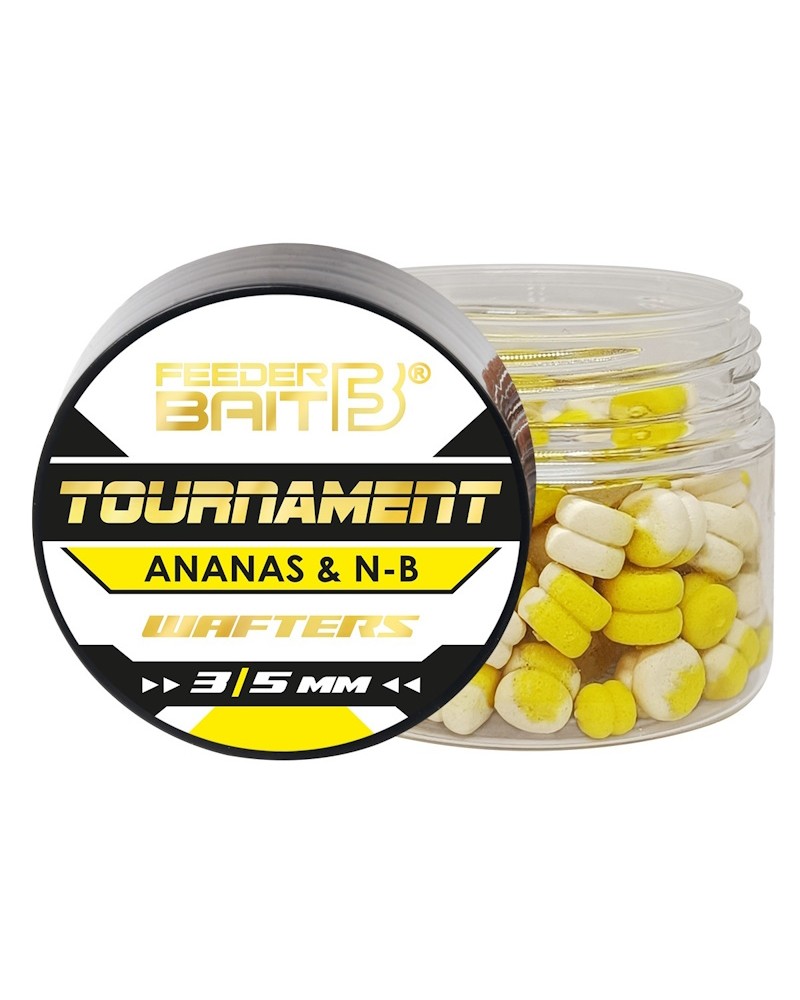 Przynęta Feeder Bait Tournament Wafters Ananas Pineapple N-BKwas Masłowy 3/5mm 25ml