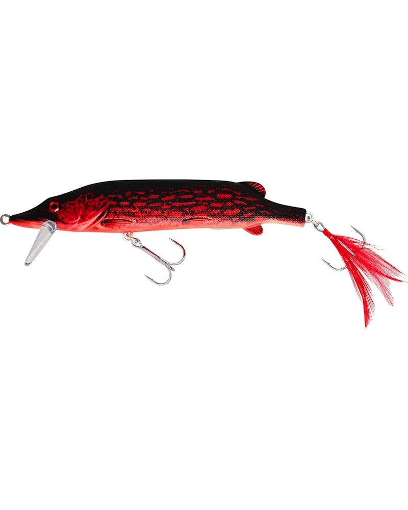 Wobler Westin Mike the Pike Crankbait 14cm 30g Floating Real Fire Pike