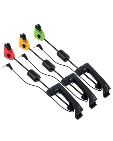 Zestaw Sygnalizatorów Brań Na 3 Wędki Fox Illuminated MK2 Swingers 3 Rod Set
