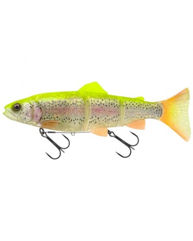 Guma Savage Gear 3D Line Thru Trout 15cm 35g Clear Lemon Trout Slow Sinking