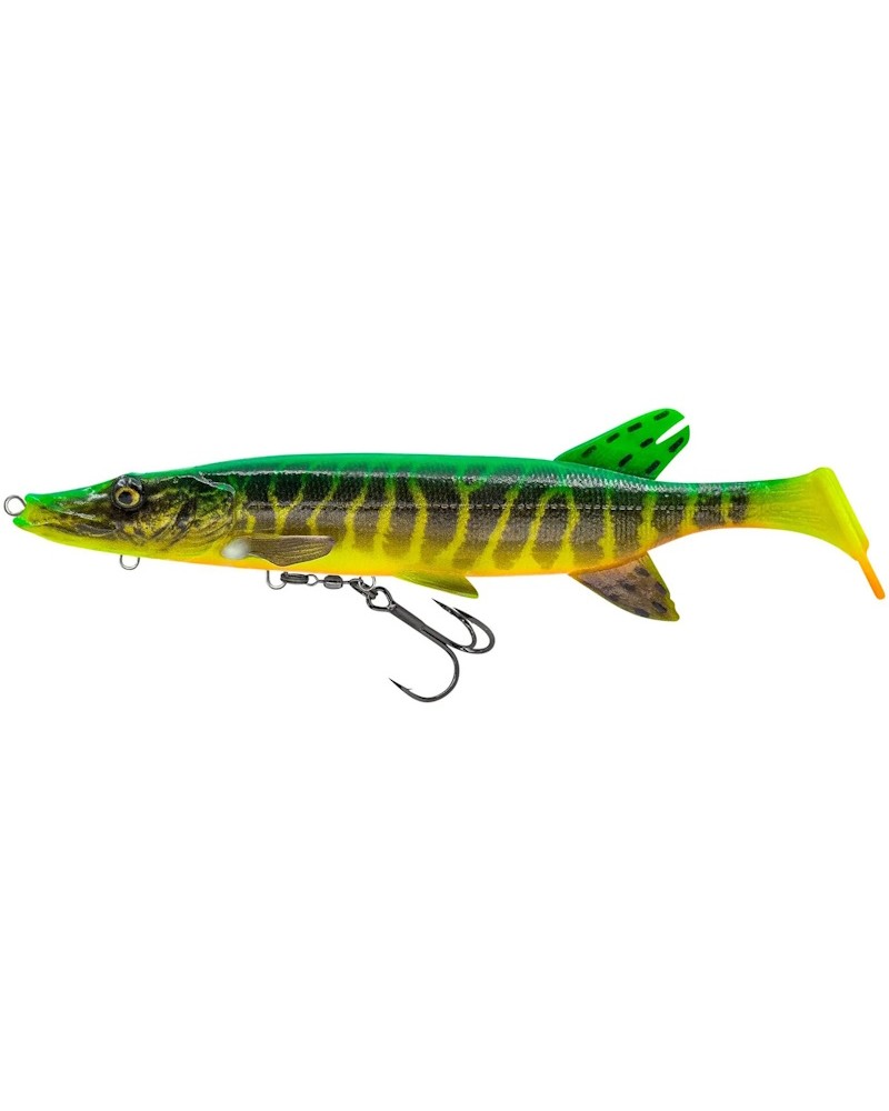 Guma Zbrojona Savage Gear 3D Pike Shad 20cm 65g Slow Sinking Fire Pike