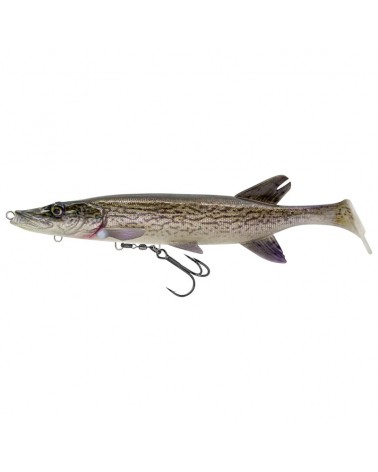 Guma Zbrojona Savage Gear 3D Pike Shad 20cm 65g Slow Sinking White Pike