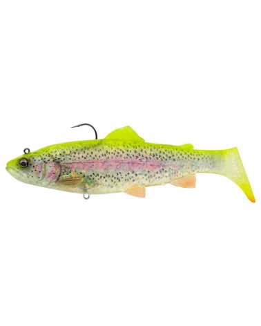 Guma Zbrojona Savage Gear 3D Trout Shad 12.5cm 35g Clear Lemon Trout Fast Sinking