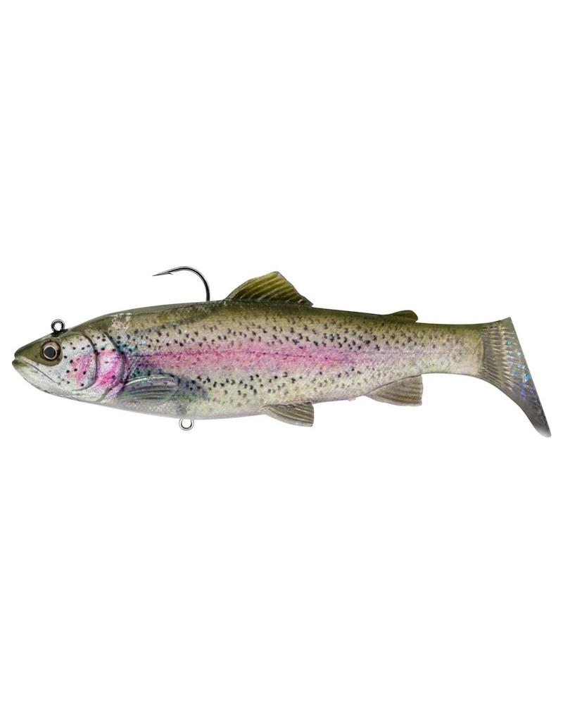 Guma Zbrojona Savage Gear 3D Trout Shad 12.5cm 35g Clear Rainbow Trout Fast Sinking