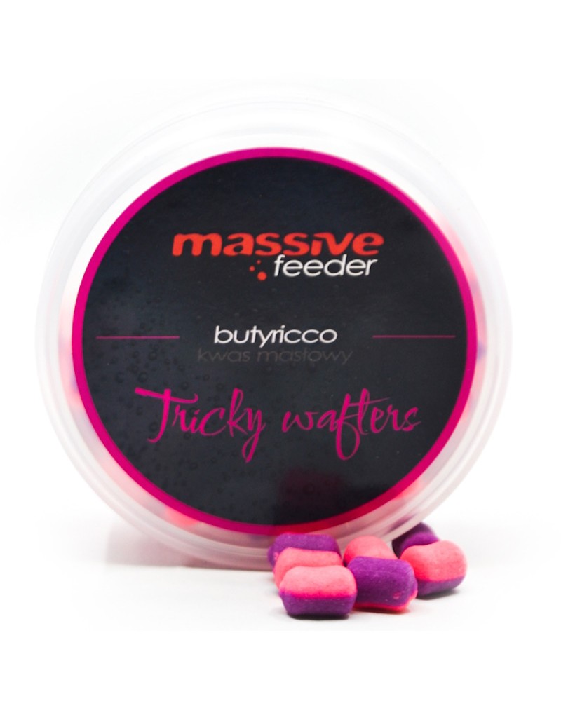 Przynęta Method Feeder Massive Baits Tricky Wafters Butyricco 7x10mm 50ml