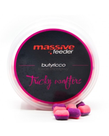 Przynęta Method Feeder Massive Baits Tricky Wafters Butyricco 7x10mm 50ml