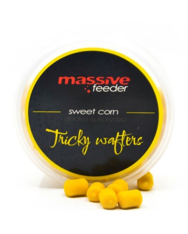 Przynęta Method Feeder Massive Baits Tricky Wafters Sweet Corn 7x10mm 50ml