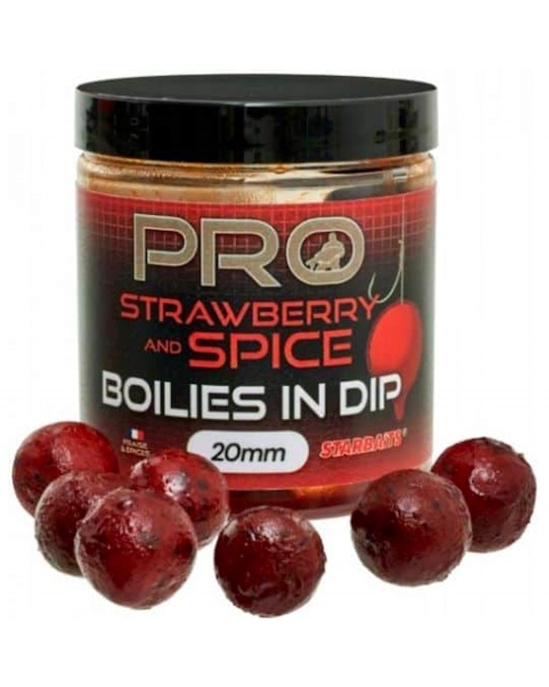 Kulki Haczykowe Starbaits Probiotic Boilies In Dip Strawberry Spice 20mm 150g