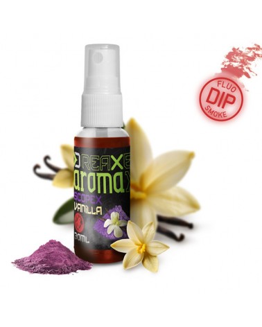 Dip w sprayu Delphin AromaX Scopex- Wanilia Czerwony 30ml