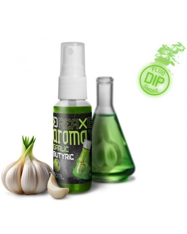 Dip w sprayu Delphin AromaX Czosnek- Kwas Masłowy Fluo Zielony 30ml