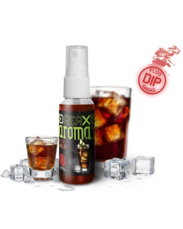 Dip w sprayu Delphin AromaX Rum- Cola Czerwony 30ml
