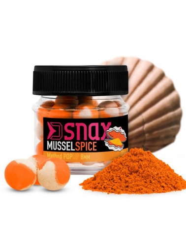 Kulki Haczykowe Delphin D Snax Pop Małż- Przyprawy 12mm 20g