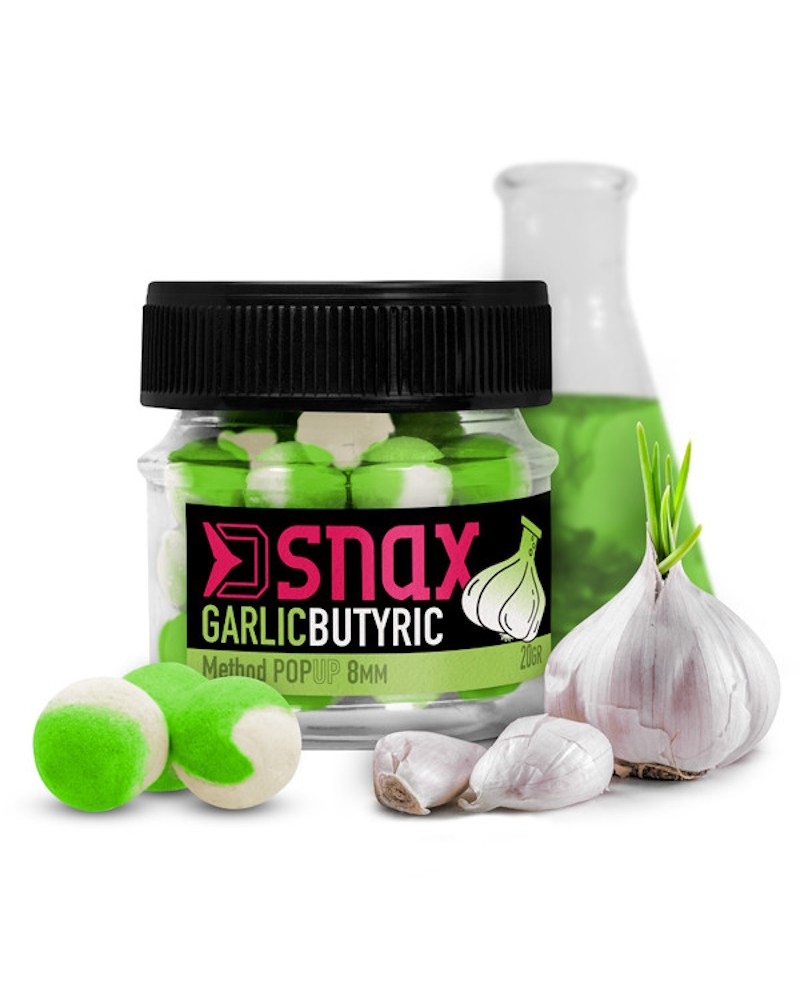 Kulki Haczykowe Delphin D Snax Pop Czosnek- Kwas Masłowy 12mm 20g