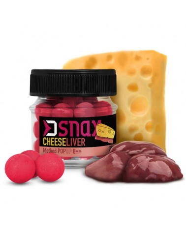 Kulki Haczykowe Delphin D Snax Pop Ser- Wątroba 12mm 20g