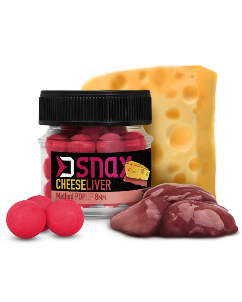 Kulki Haczykowe Delphin D Snax Pop Ser- Wątroba 12mm 20g