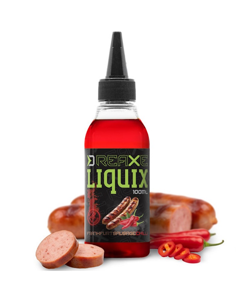 Dip Method Feeder Fluo Delphin D SNAX LiquiX Frankfuterka- Chilli 100ml