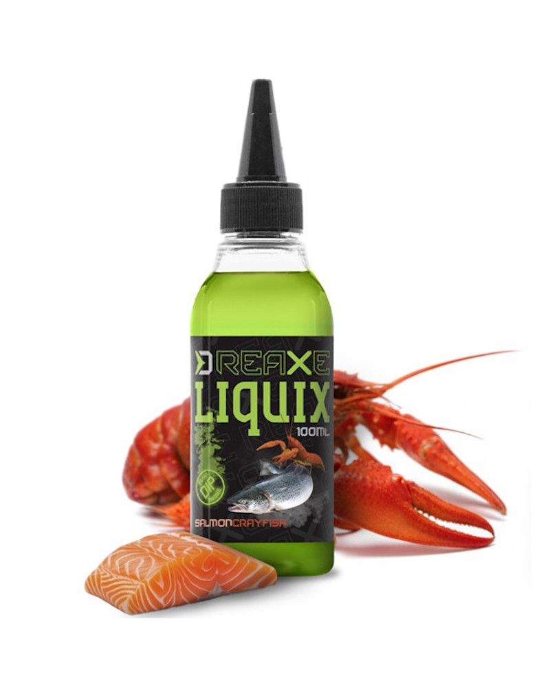 Dip Method Feeder Fluo Delphin D SNAX LiquiX Łosoś- Rak 100ml