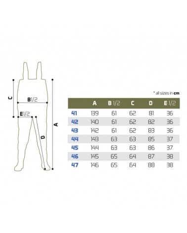 Spodniobuty Wodery Do Piersi Delphin Hron